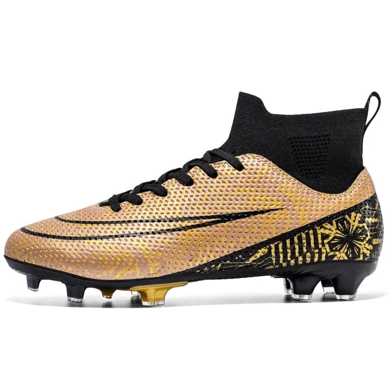 Men’s FG/TF Football Boots for Grass – Lightweight Soccer Cleats with Long Studs