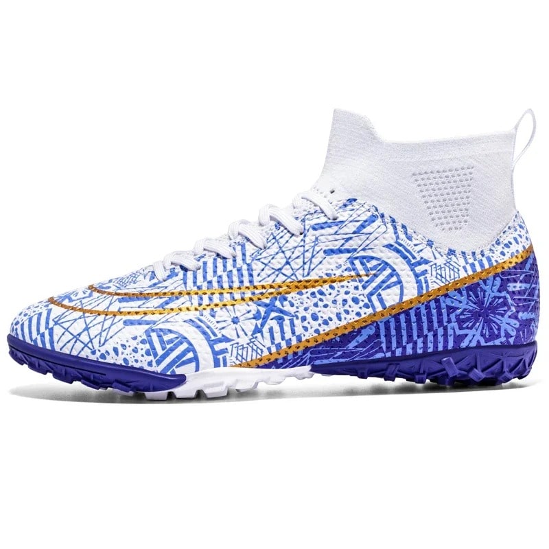 Men’s FG/TF Football Boots for Grass – Lightweight Soccer Cleats with Long Studs